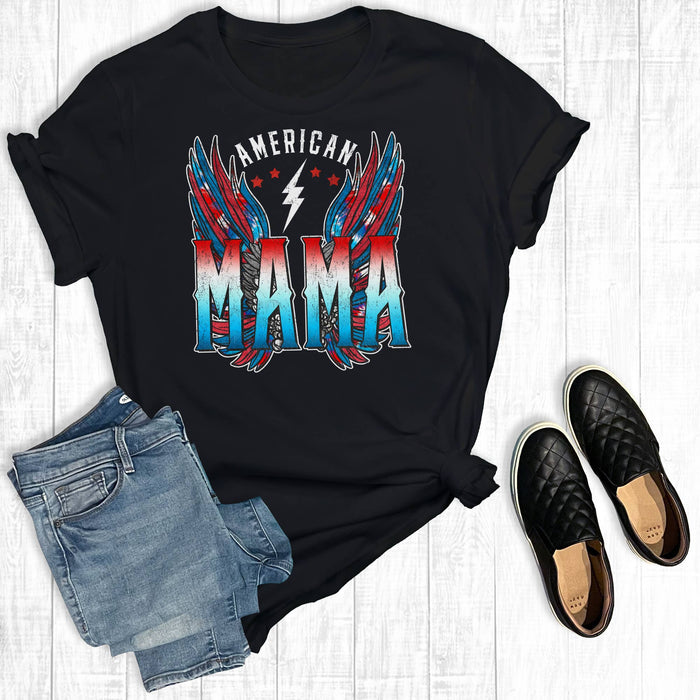 Rock American Mama T-shirt